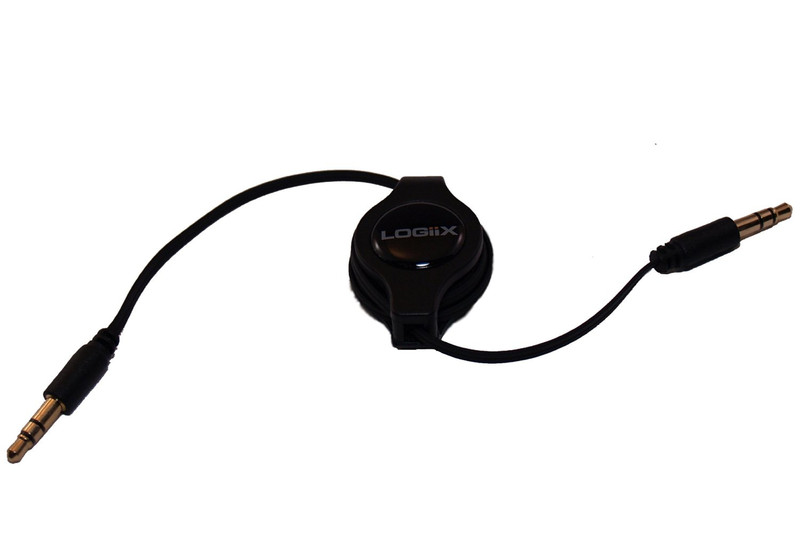 Logiix 10064 3.5mm 3.5mm Черный аудио кабель