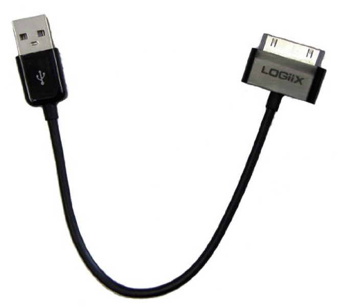 Logiix LGX-10043 USB A Apple 30-p Black USB cable