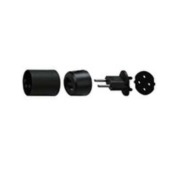 Steffen 14S9561 N Black power plug adapter