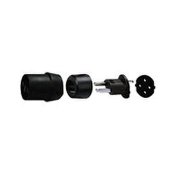 Steffen 14S9563 23 N Black power plug adapter