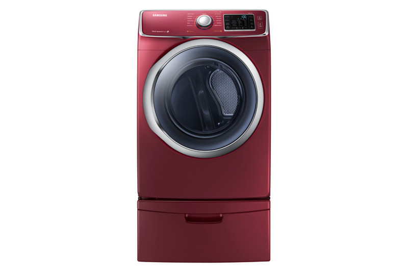 Samsung DV42H5600EF freestanding Front-load Unspecified Red tumble dryer