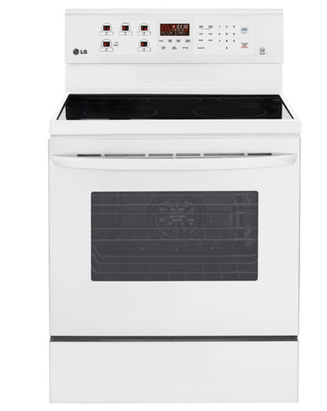 LG LRE6383SW Freestanding White cooker