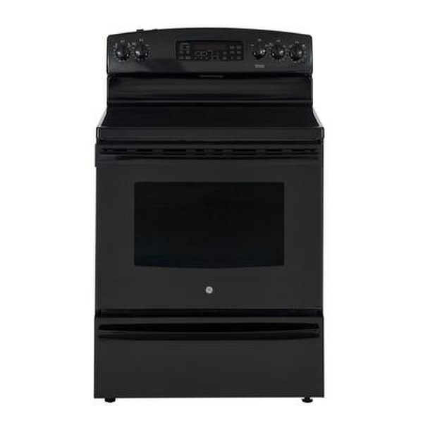 GE JCB730DFBB Freestanding Induction hob Black cooker