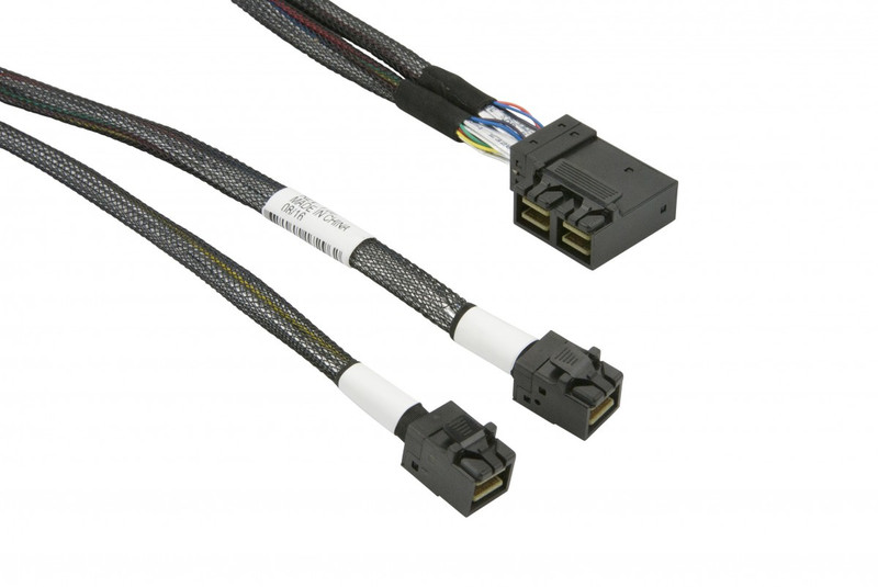 Supermicro CBL-SAST-0671 0.5m Black Serial Attached SCSI (SAS) cable