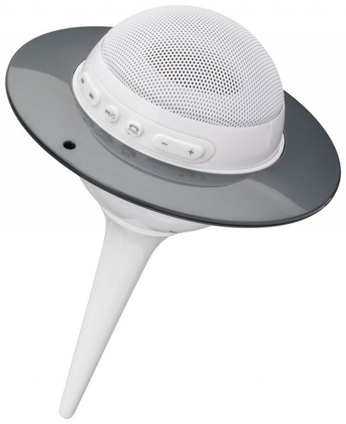 Bigben Interactive AU327588 Mono 3W Spheric Weiß Tragbarer Lautsprecher