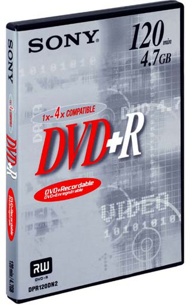 Sony DVD+R 120MIN 4.7GB