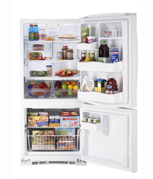 Moffat MBR20DTERWW freestanding 399L 173L Unspecified White fridge-freezer