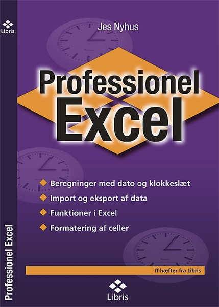 Libris Professionel Excel 160pages software manual