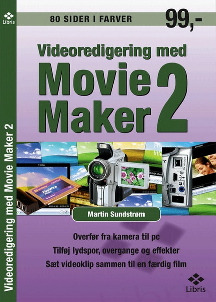 Libris Videoredigering med Movie Maker 2 80Seiten Software-Handbuch