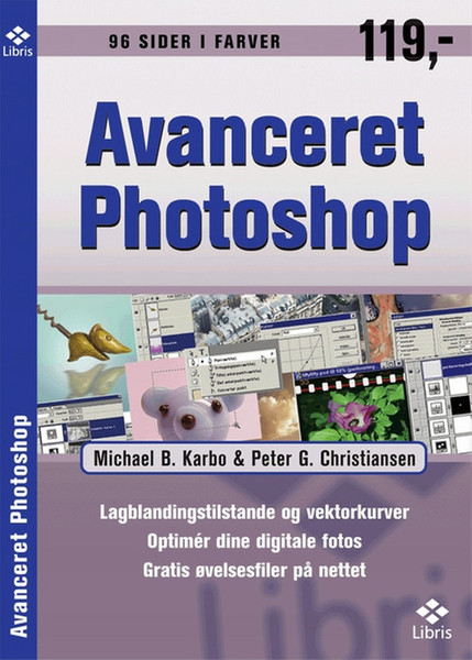 Libris Avanceret Photoshop 96pages software manual