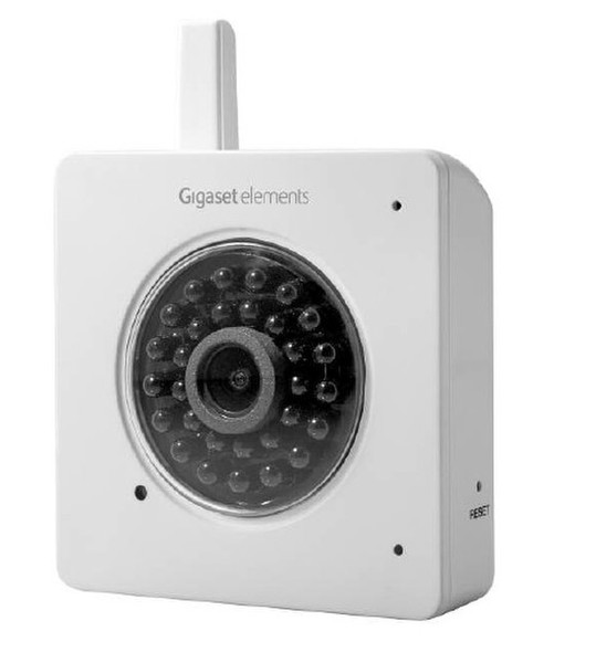 Gigaset S30851-S2518-R101 IP security camera Innenraum Box Weiß Sicherheitskamera