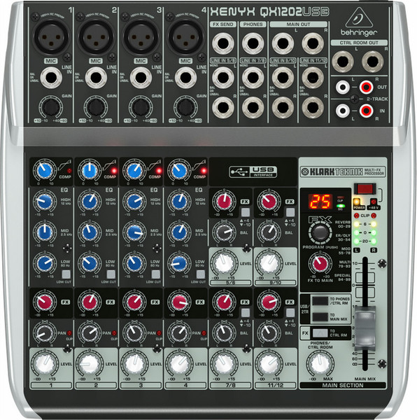 Behringer QX1202USB DJ-Mixer