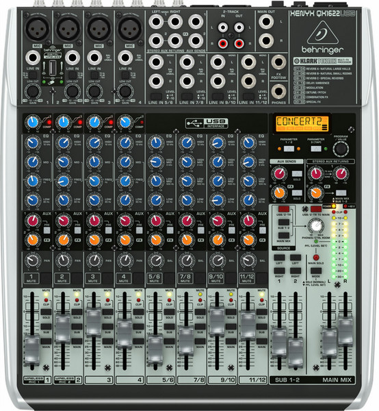 Behringer QX1622USB DJ mixer