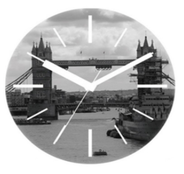 Mebus London Quartz wall clock Circle Multicolour