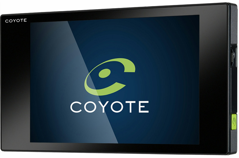 COYOTE NAV Fixed 5Zoll LCD Touchscreen 147g Schwarz Navigationssystem