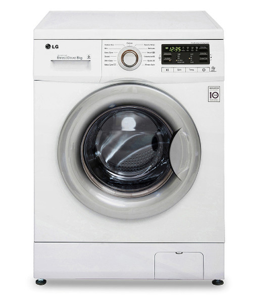 LG F14B8TDA7 freestanding Front-load 8kg 1400RPM A+++-10% White washing machine