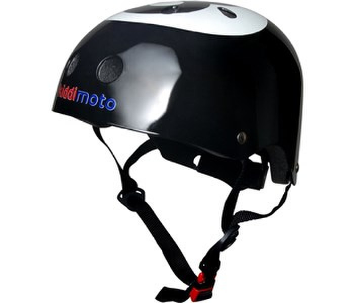 Kiddimoto Eight Ball Men ABS synthetics Black,White safety helmet