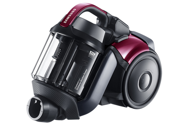 Samsung SC07F50VR Cylinder vacuum cleaner 2L 700W A Black,Pink