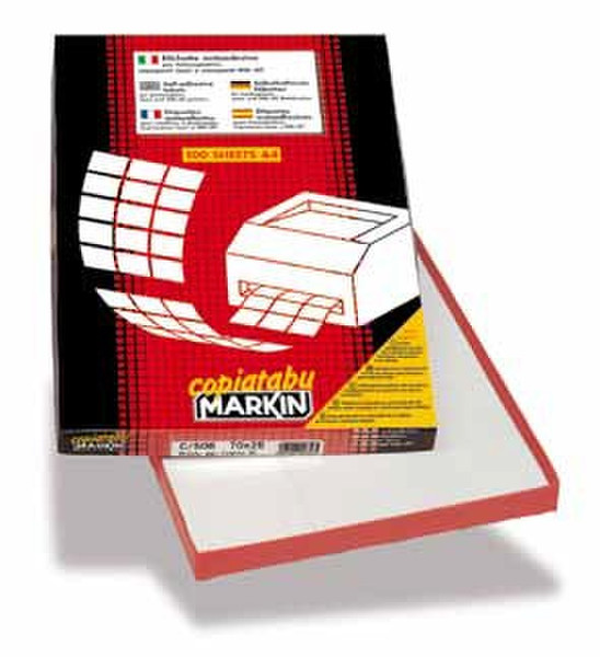 Markin 210C581 printer label