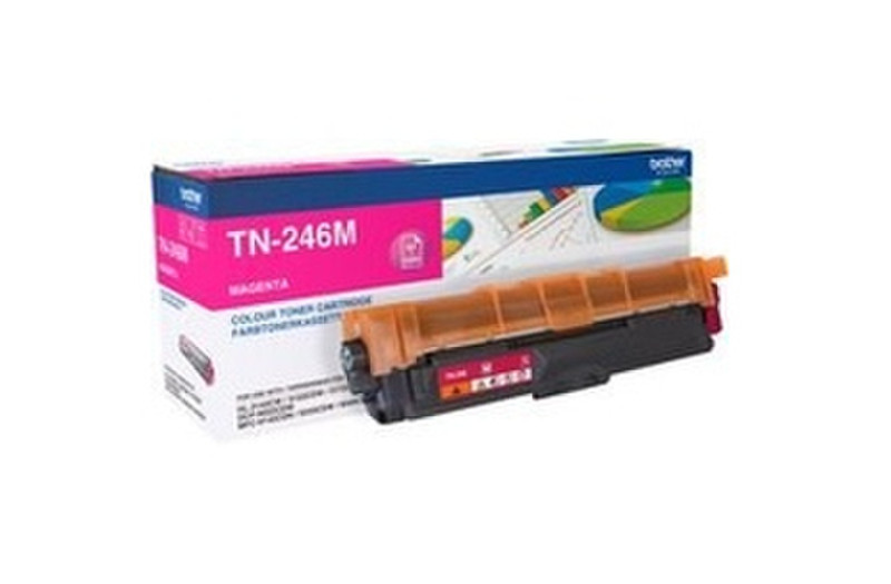 Brother TN-246M Тонер 2200страниц Маджента тонер и картридж для лазерного принтера