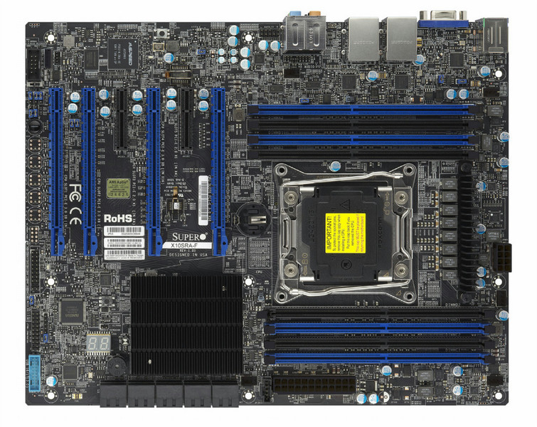 Supermicro X10SRA-F Intel C612 Socket R (LGA 2011) ATX server/workstation motherboard