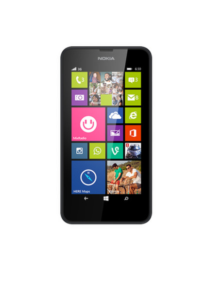 Nokia Lumia 630 8GB Schwarz