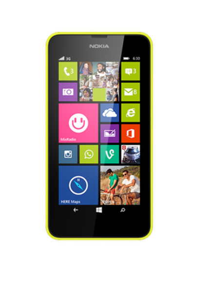 Nokia Lumia 630 8GB Gelb