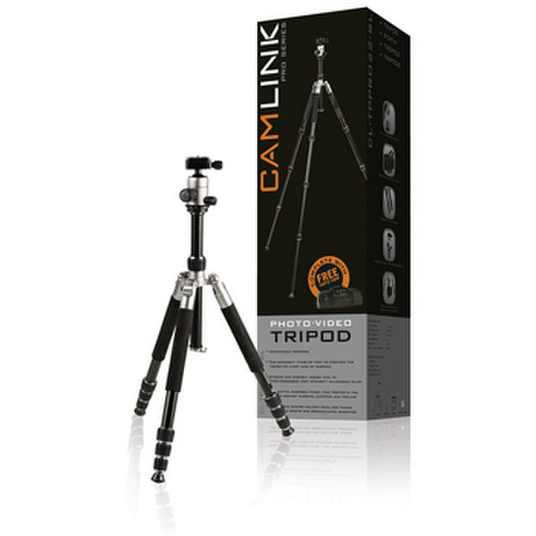 CamLink CL-TPPRO22-SL Digitale Film/Kameras Schwarz, Silber Stativ