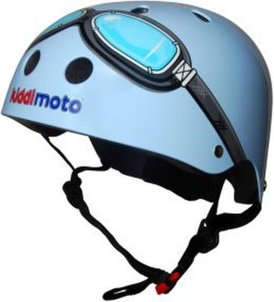 Kiddimoto Goggle Unisex ABS synthetics Blue safety helmet