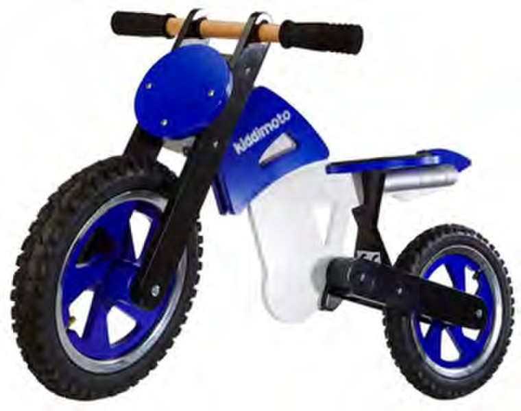 Kiddimoto Scrambler Push Motorcycle Blue,White