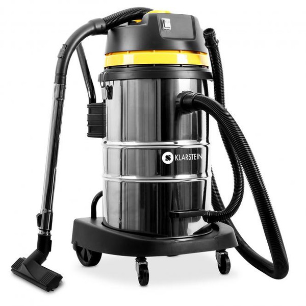 Klarstein IVC-50 Drum vacuum 50L 2000W Black,Stainless steel