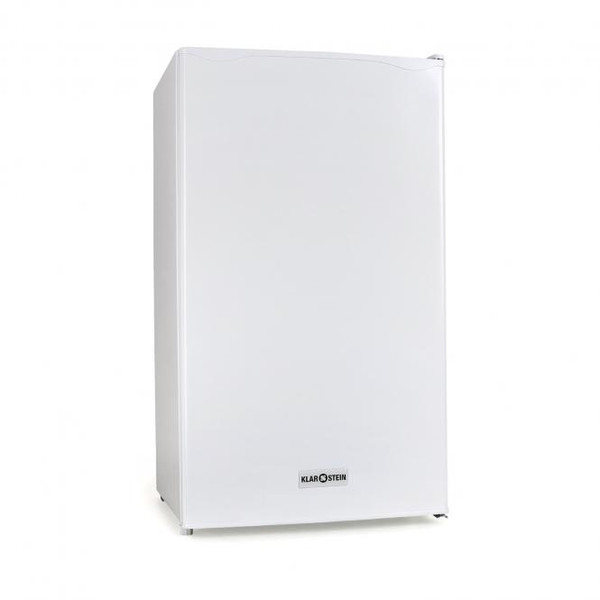 Klarstein 90L1-WH freestanding 97L A+ White combi-fridge
