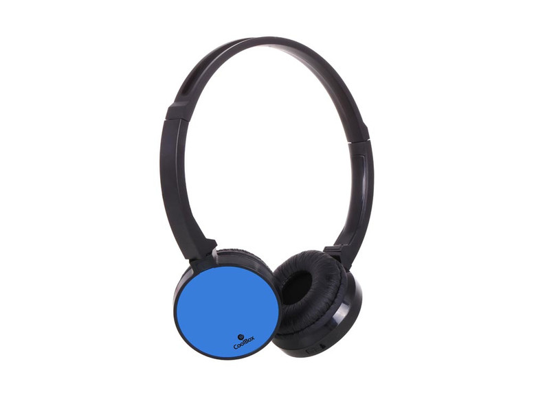 CoolBox H309 Binaural Kopfband Schwarz, Blau
