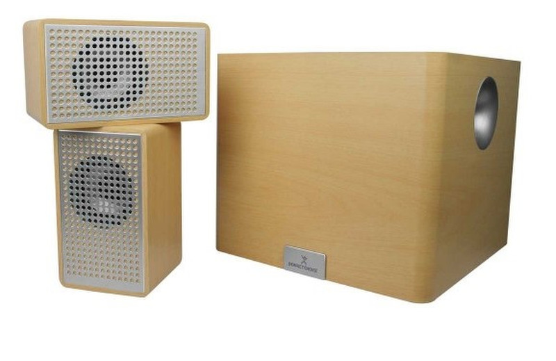 Perfect Choice PC-112501 2.1 30W Wood speaker set
