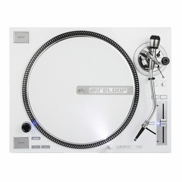 Reloop RP-7000 LTD Direct drive DJ turntable White