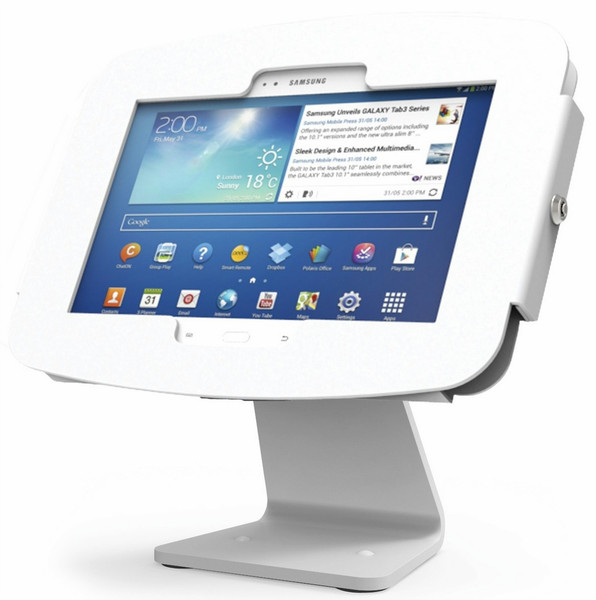 Maclocks 303W470GEW Tablet Multimedia stand Weiß Multimediawagen & -ständer