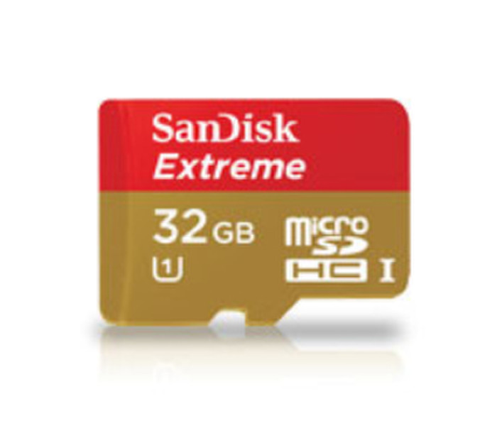 Sandisk Extreme microSDHC 32GB 32GB MicroSDHC UHS Class 10 Speicherkarte