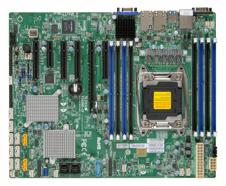Supermicro X10SRH-CF Intel C612 Socket R (LGA 2011) ATX материнская плата для сервера/рабочей станции