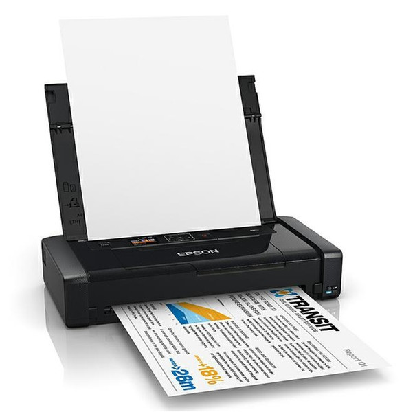 Epson Workforce WF-100W Цвет 5760 x 1440dpi A4 Wi-Fi Черный струйный принтер