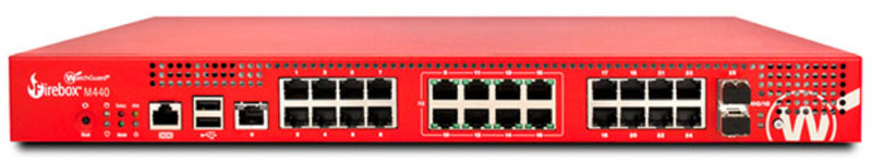 WatchGuard Firebox M440 1U 6700Мбит/с аппаратный брандмауэр