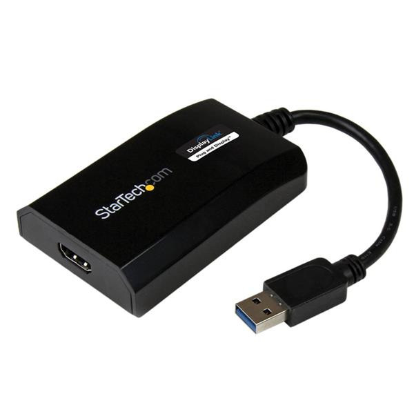 StarTech.com USB 3.0 to HDMI External Multi Monitor Video Graphics Adapter for Mac & PC – DisplayLink Certified – HD 1080p