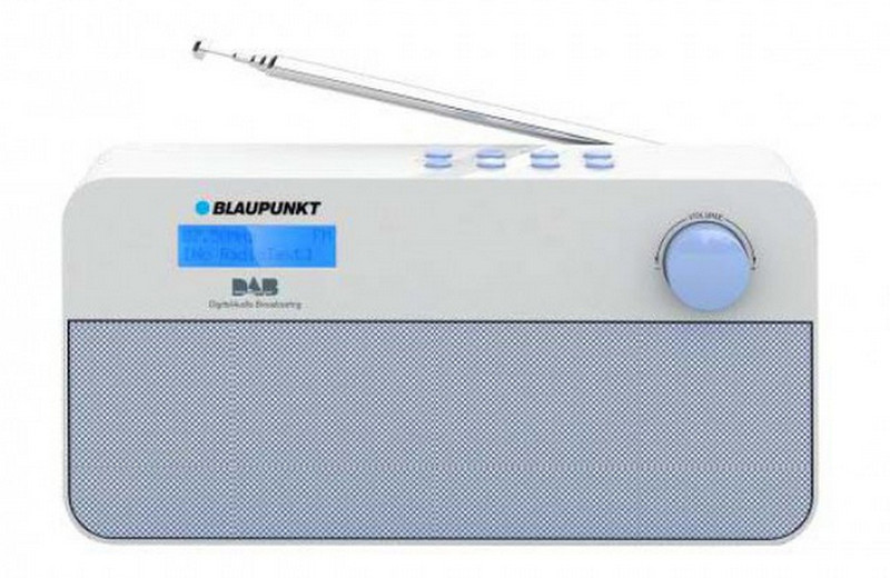 Blaupunkt RX+ 10 Портативный Цифровой Белый радиоприемник