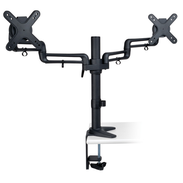 Tripp Lite Dual Full Motion Flex Arm Desk Clamp for 13
