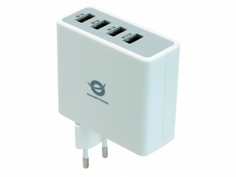 Conceptronic 4-Port USB Charger 5.1A