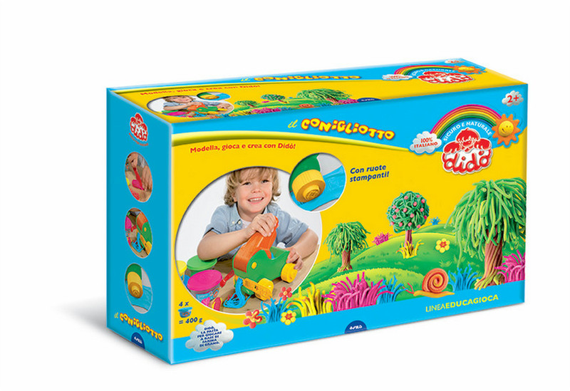 FILA 398000 Modeling dough Grün, Rot, Gelb Modellier-Verbrauchsmaterial für Kinder