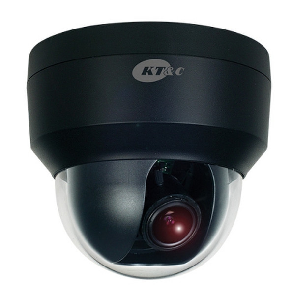 KT&C KPC-DI28V12NB CCTV security camera Innenraum Kuppel Schwarz Sicherheitskamera