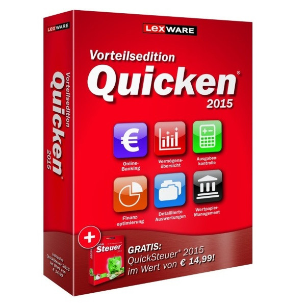 Lexware Quicken Vorteilsedition 2015