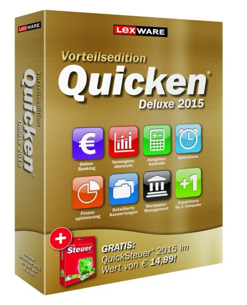 Lexware Quicken Deluxe 2015 v22