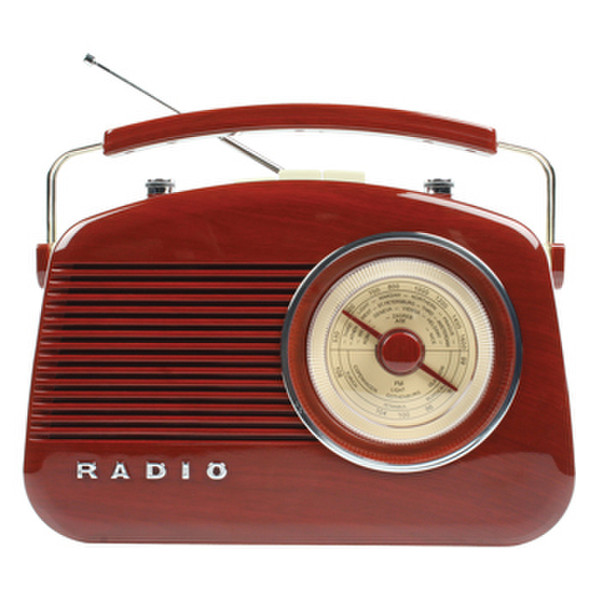 König HAV-TR710BR Tragbar Analog Braun Radio