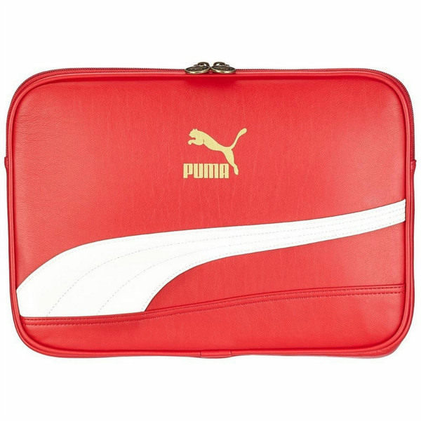 PUMA PMAD2010RED 15.6Zoll Sleeve case Rot, Weiß Notebooktasche